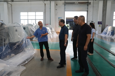 甘肅省國投領導王永生一行蒞臨星火機床公司調(diào)研指導